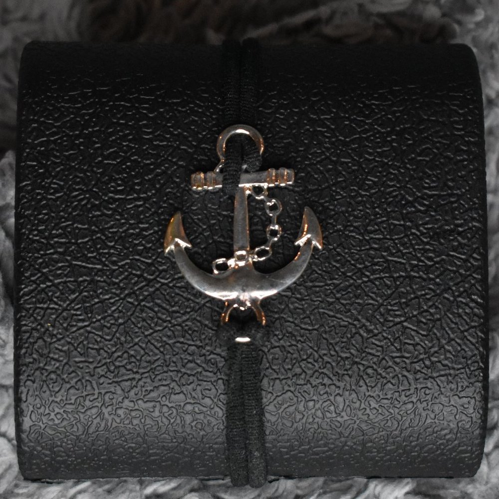 🔥 3/$15 NWT Adjustable Unisex Nautical Anchor Bracelet